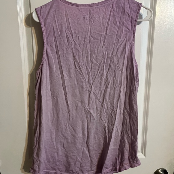Two Women's Sleeveless Tops - White and Purple - Picture 3 of 8